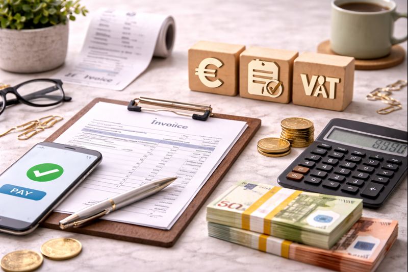 Getting Paid, Invoicing, and VAT on DAFT: A Practical Setup